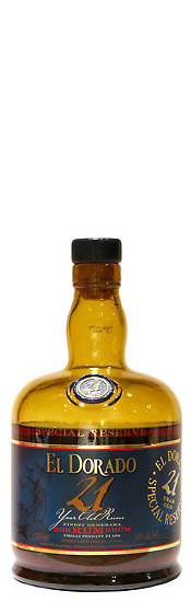 El Dorado Special Reserve 21 yr Demerara