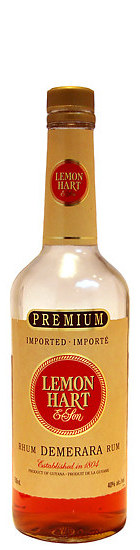 Lemon Hart 80 proof Demerara